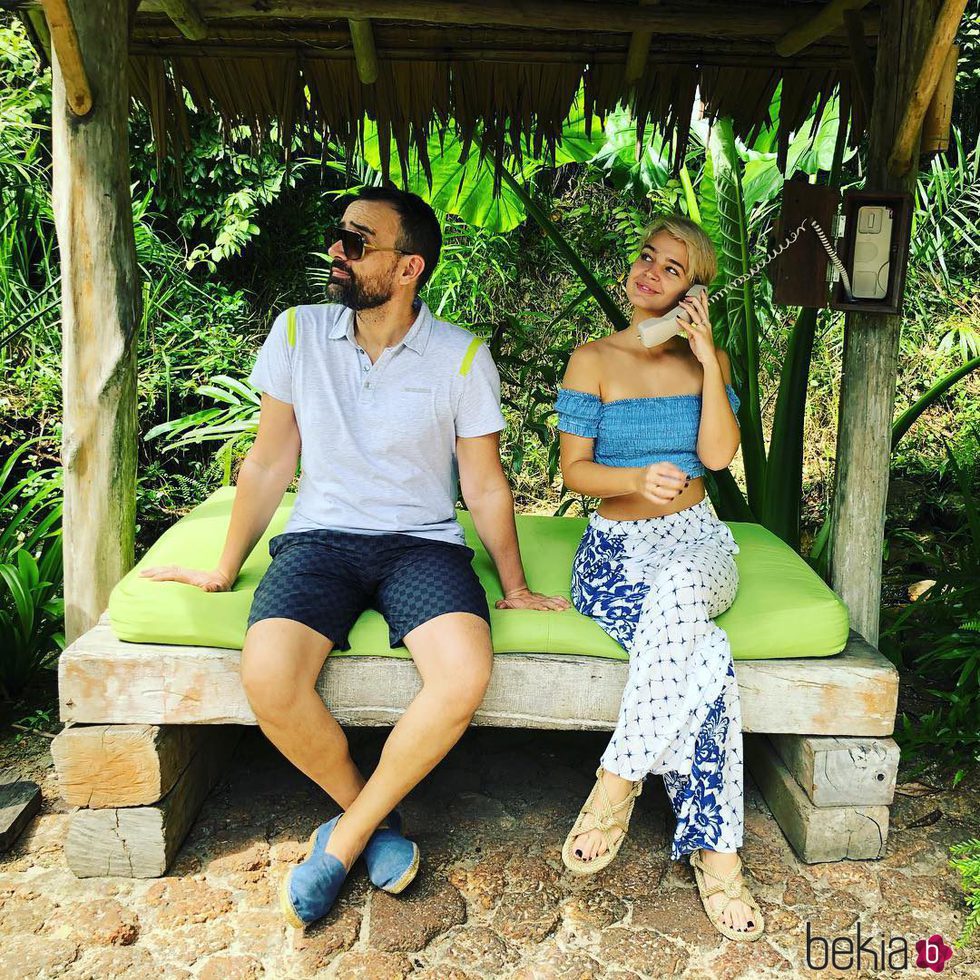 Risto Mejide y Laura Escanes disfrutando de su luna de miel en Tailandia
