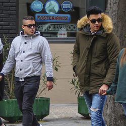 Gloria Camila pasea con Kiko Jiménez, Rocío Flores y José Fernando en Madrid