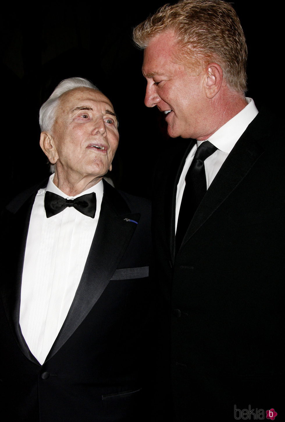 Kirk Douglas y su hijo Peter Douglas