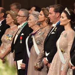 La Princesa Magdalena de Suecia, el Príncipe Carlos Felipe, Sofia Hellqvist y otros miembros de la familia Real en los Premios Nobel 2017