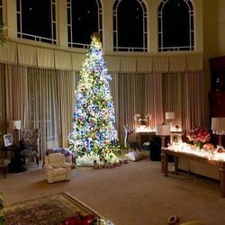 El increíble árbol de Navidad de Britney Spears