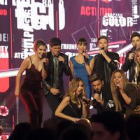 Los concursantes de 'OT 2017' cantan juntos en la Gala 7