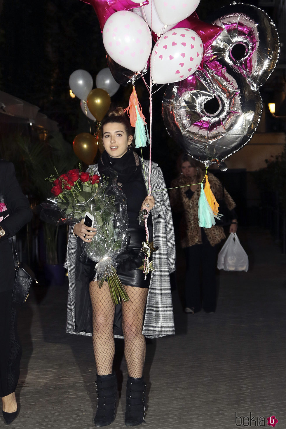 Alba Díaz en la celebración de su 18 cumpleaños