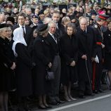 La realeza europea en el funeral de Miguel de Rumanía