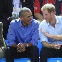 El Príncipe Harry y Barack Obama en los Invictus Games 2017