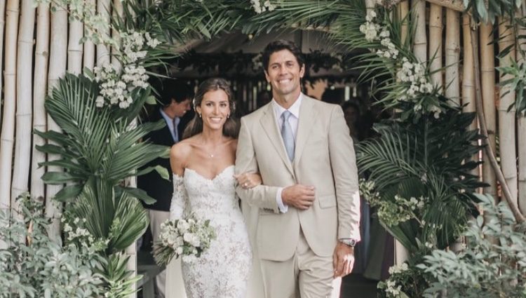 Ana Boyer y Fernando Verdasco en su boda