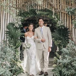 Ana Boyer y Fernando Verdasco en su boda