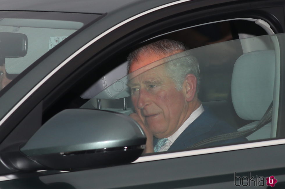 El Príncipe Carlos en el almuerzo de Navidad 2017 en Buckingham Palace