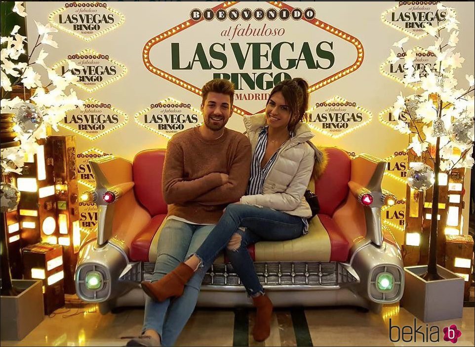 Sofía Suescun y Alejandro Albalá disfrutando en el Bingo Las Vegas de Madrid