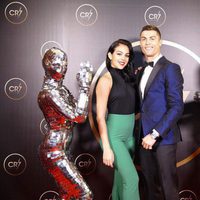 Cristiano Ronaldo y Georgina Rodríguez en una fiesta organizada por el futbolista
