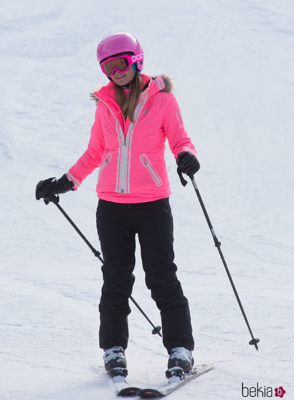 Paris Hilton en la nieve