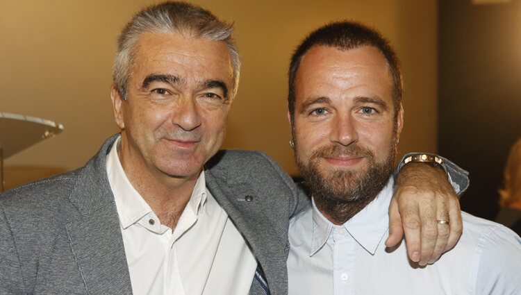 Carles Francino padre e hijo en los Premios Alfonso Sánchez de Comunicación 2017