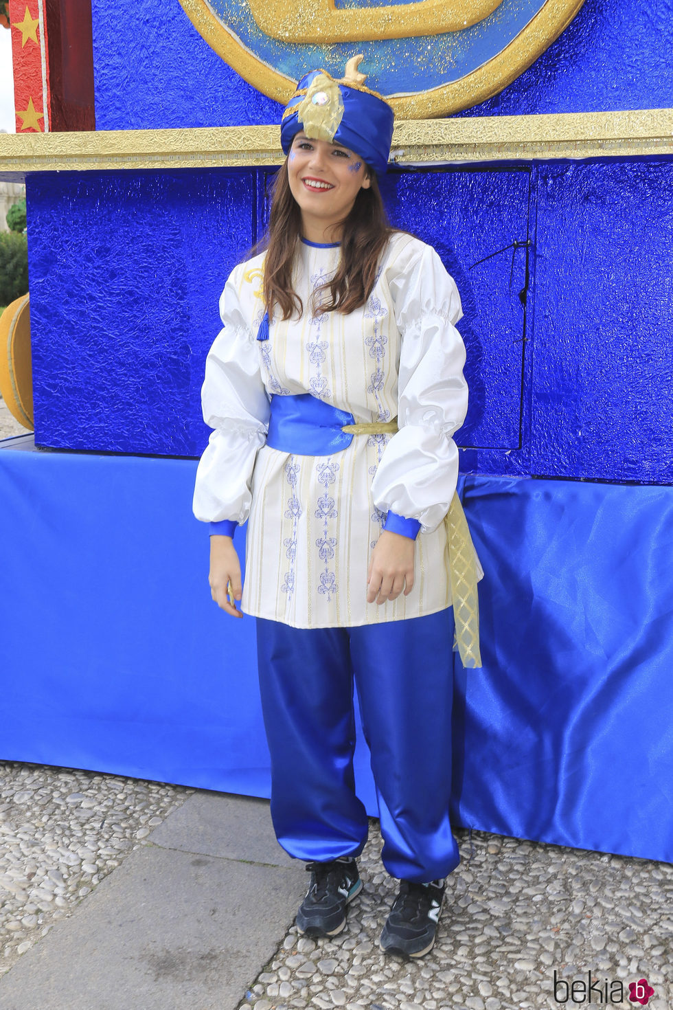 Cayetana Rivera vestida de paje del Rey Baltasar en Sevilla