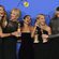 El cast de 'Big Little Lies' con tres de sus cuatro Globos de Oro del 2018 ganados