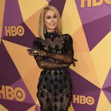 Paris Hilton en la fiesta HBO tras los Globos de Oro 2018