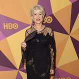 Helen Mirren en la fiesta HBO tras los Globos de Oro 2018