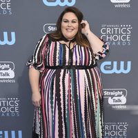 Chrissy Metz en la alfombra roja de los Critics' Choice Awards 2018