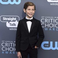 Jacob Tremblay en la alfombra roja de los Critics' Choice Awards 2018