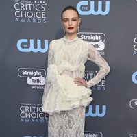 Kate Bosworth en la alfombra roja de los Critics' Choice Awards 2018