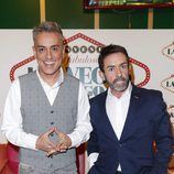 Kiko Hernández y Jesús Manuel en la fiesta de 'Sálvame' en Bingo Las Vegas