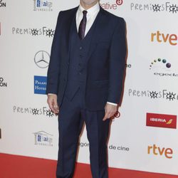 Javier Gutiérrez en la alfombra roja de los Premios Forqué 2018