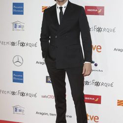 Aitor Luna en la alfombra roja de los Premios Forqué 2018