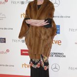 Verónica Forqué en la alfombra roja de los Premios Forqué 2018
