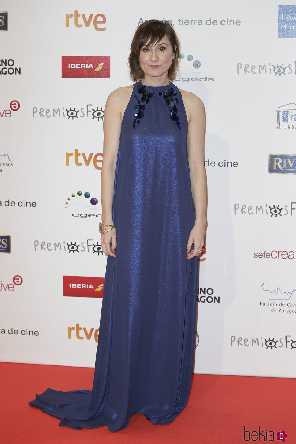 Nathalie Poza en la alfombra roja de los Premios Forqué 2018