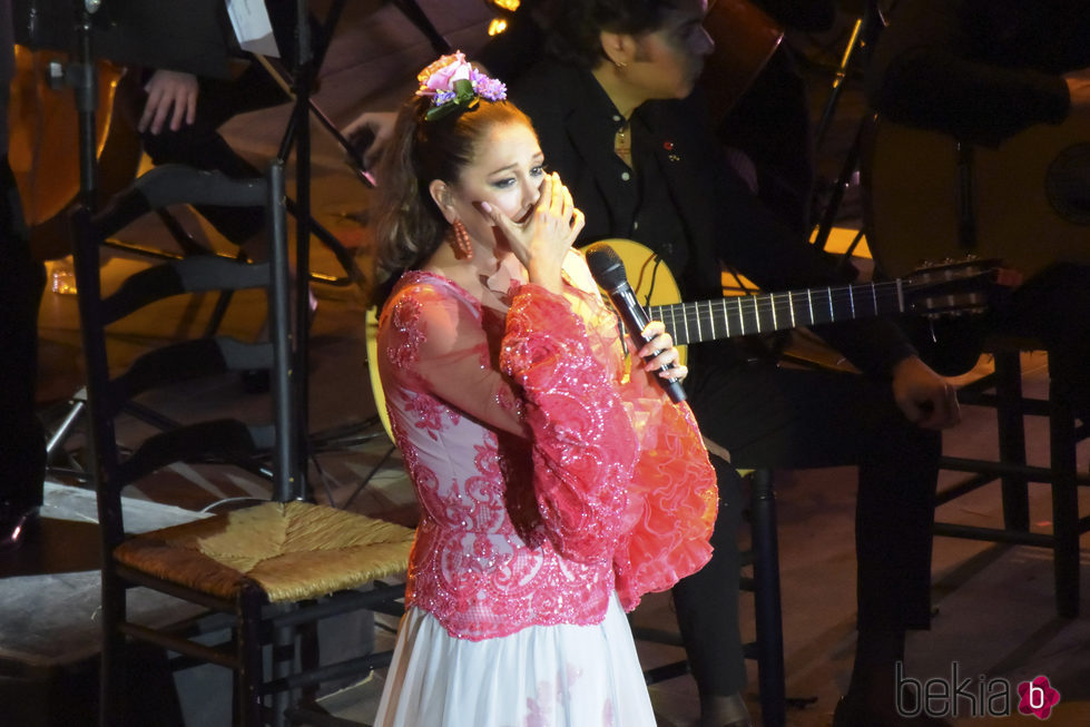 Isabel Pantoja dedica unas palabras a la fan fallecida en su concierto en Gran Canaria