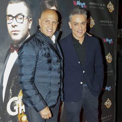 Kiko Matamoros y Kiko Hernández en el estreno de 'Grandes éxitos'