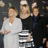 Terelu Campos, Mila Ximénez, Chelo García Cortés, Gema López y Lydia Lozano en el estreno de 'Grandes éxitos'
