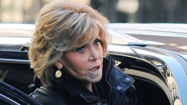 Jane Fonda en primer plano tras conocerse su cáncer labial