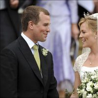 Peter Phillips y Autumn Kelly en su boda