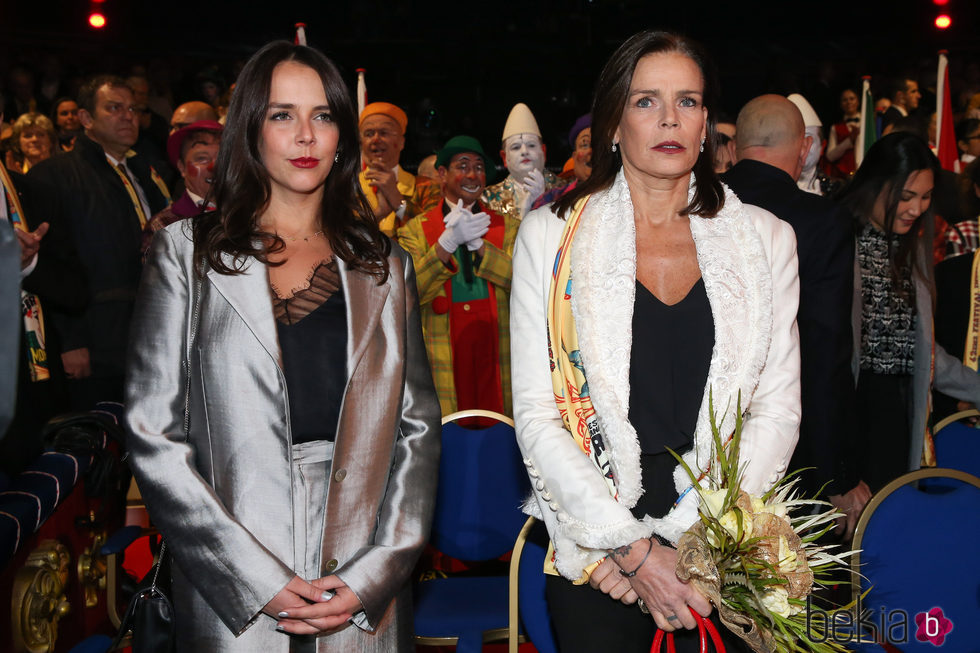 Pauline Ducruet y Estefanía de Mónaco en el Festival de Circo de Monte-Carlo 2018