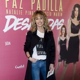 Emma García en el estreno de la obra teatral 'Desatadas'