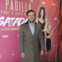 Juan Peña en el estreno de la obra teatral 'Desatadas'