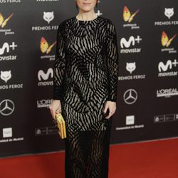 Nuria Gago en la alfombra roja de los Premios Feroz 2018