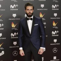 Álex Barahona en la alfombra roja de los Premios Feroz 2018