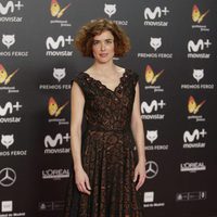 Patricia López Arnaiz en la alfombra roja de los Premios Feroz 2018