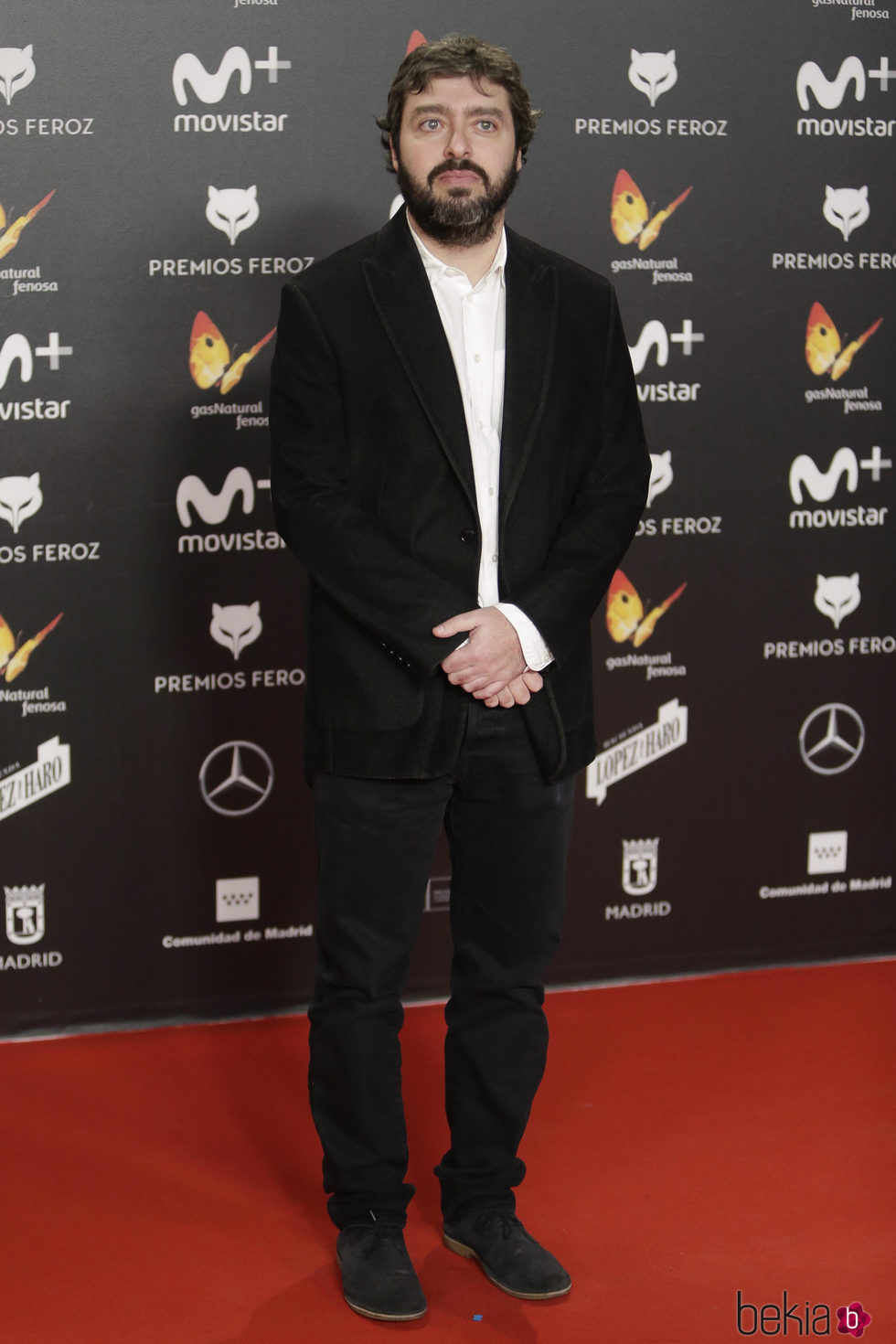 Víctor García León en la alfombra roja de los Premios Feroz 2018