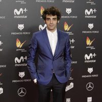 David Verdaguer en la alfombra roja de los Premios Feroz 2018