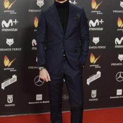 Alfonso Bassave en la alfombra roja de los Premios Feroz 2018