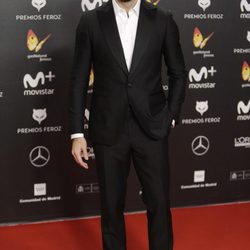 Miguel Ángel Muñoz en la alfombra roja de los Premios Feroz 2018