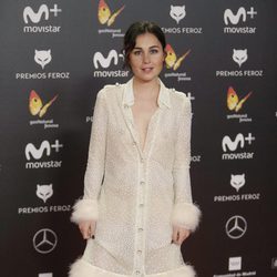 Nadia de Santiago en la alfombra roja de los Premios Feroz 2018