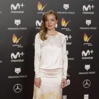 Ángela Cremonte en la alfombra roja de los Premios Feroz 2018
