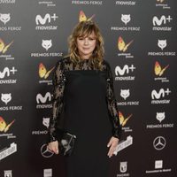 Emma Suárez en la alfombra roja de los Premios Feroz 2018