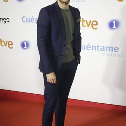 Pablo Rivero en la premier de la 19 temporada de 'Cuéntame'
