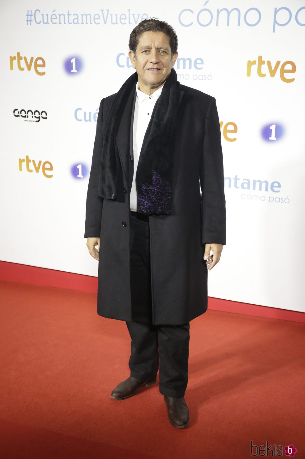 Pedro Casablanc en la premier de la 19 temporada de 'Cuéntame'