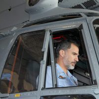 El Rey Felipe en la Base Aérea de Gando en Gran Canaria