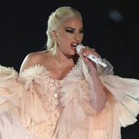 Lady Gaga durante su actuación en los Premios Grammy 2018